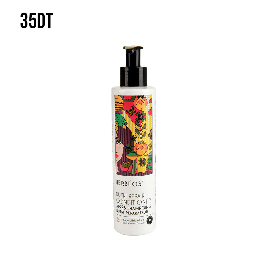 HERBÉOS™ | Après Shampoing Nutri Réparateur Cheveux Secs 200 ml