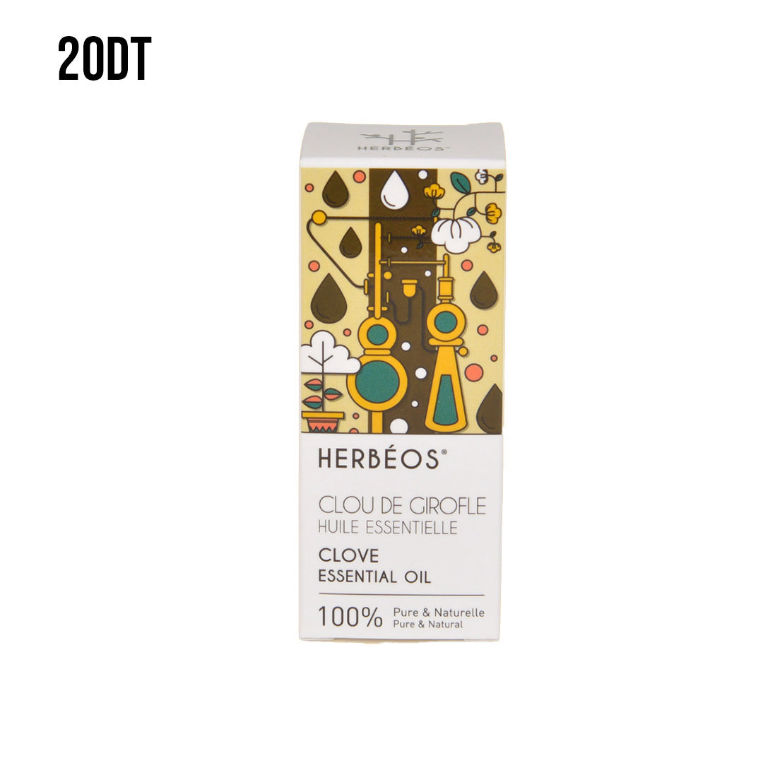 HERBÉOS™ | Huile Essentielle De Clou De Girofle 5 ml