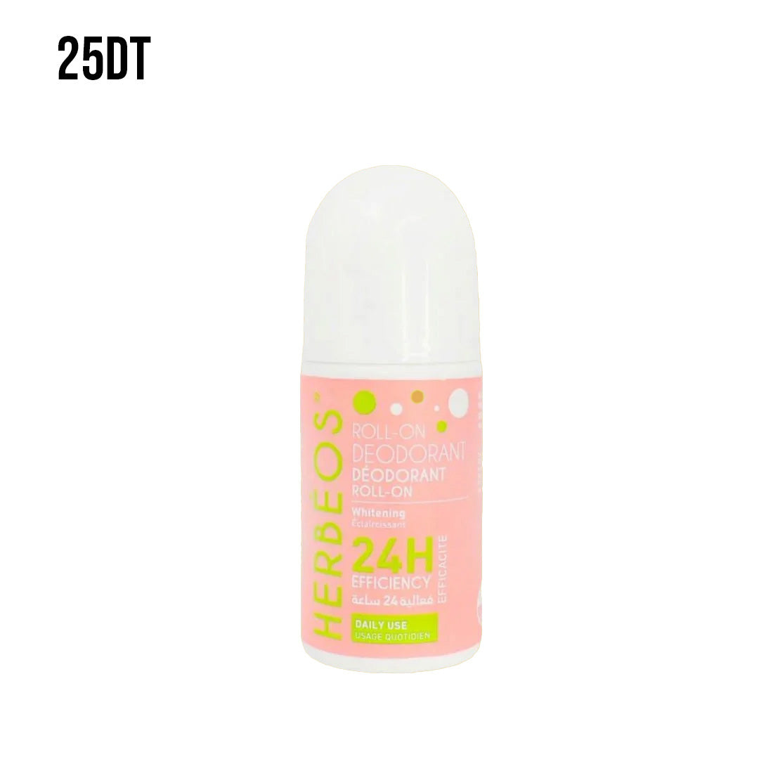 HERBÉOS™ | Déodorant roll-on éclaircissant 50 ml
