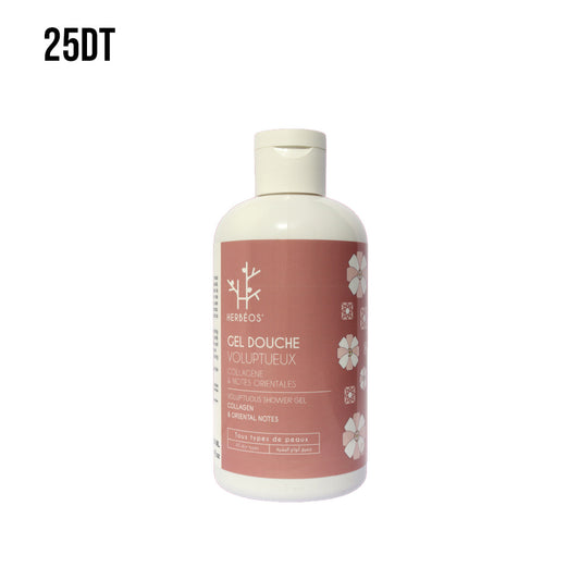 HERBÉOS™ | Gel Douche Voluptueux Collagène & Vanille 250 ml