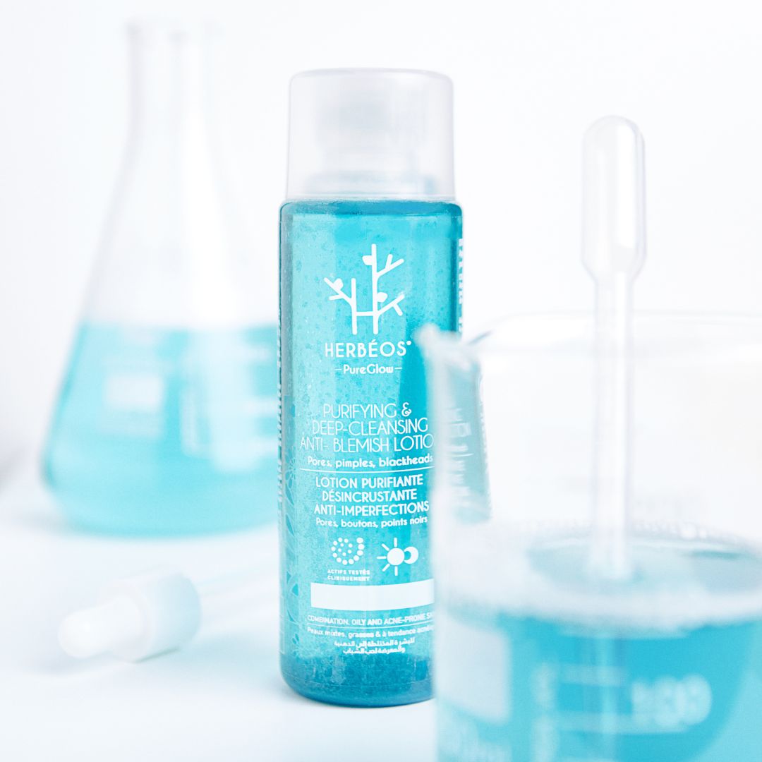 HERBÉOS™ | Lotion purifiante désincrustante anti-imperfections 170 ml Pure Glow