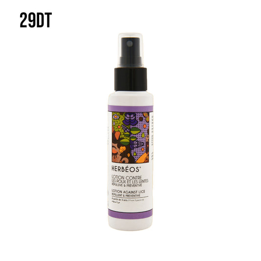 HERBÉOS™ | Lotion Répulsive et Préventive contre les Poux et les Lentes 100 ml