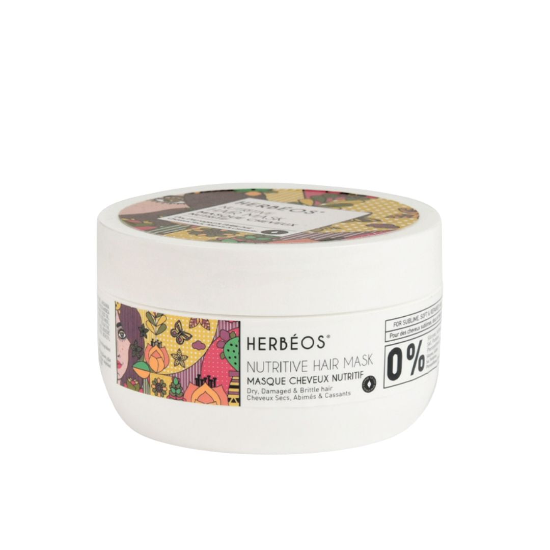 HERBÉOS™ | Masque Nutritif Cheveux secs, Abimés & Cassants 250 ml
