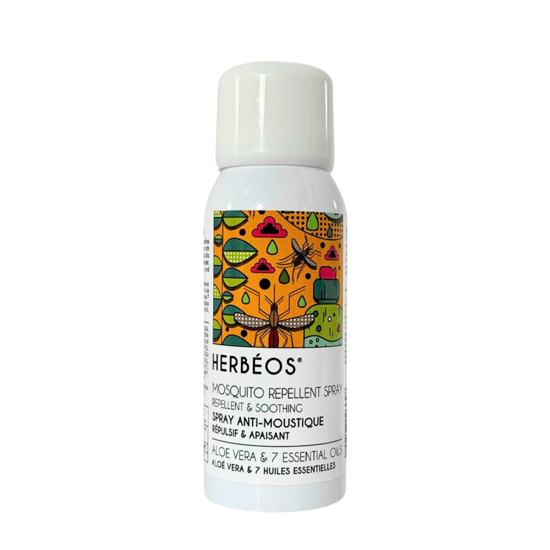 HERBÉOS™ | Spray Anti Moustique Corps Répulsif Apaisant 100 ml