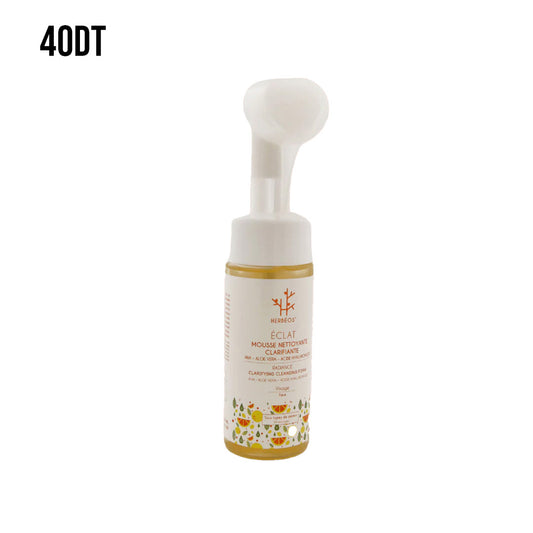 HERBÉOS™ | Mousse Nettoyante Clarifiante Éclat 170 ml