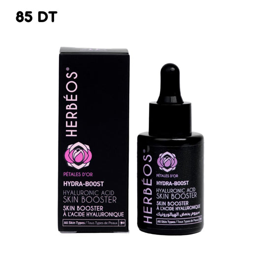 Hydra-Boost – Skin Booster à l’Acide Hyaluronique Pétales d'Or 30 ml