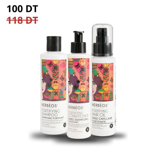 HERBÉOS™ |  Pack Fortifiant Anti-Chute cheveux