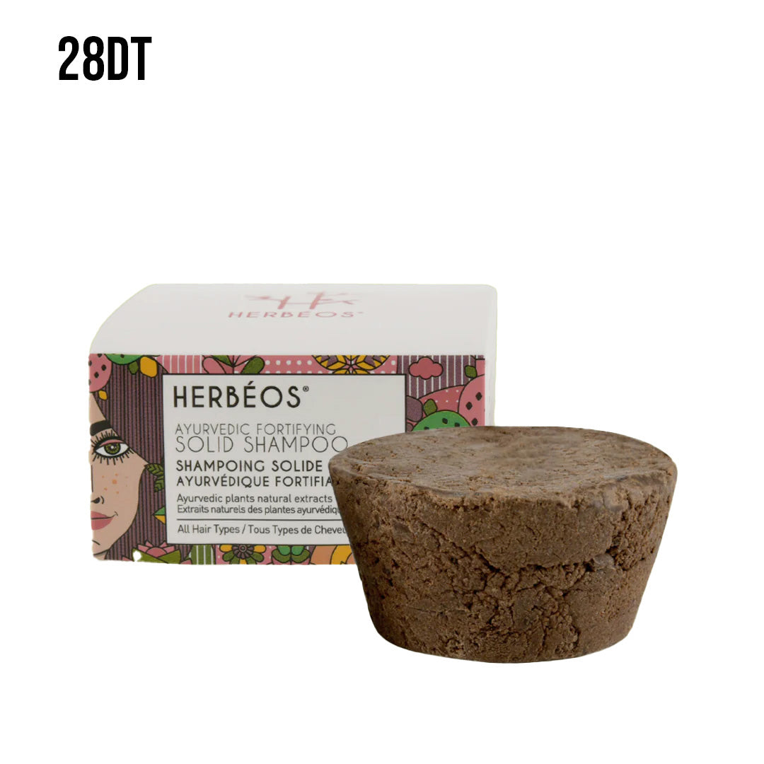 HERBÉOS™ | Shampoing Solide Ayurvédique Fortifiant 65 gr