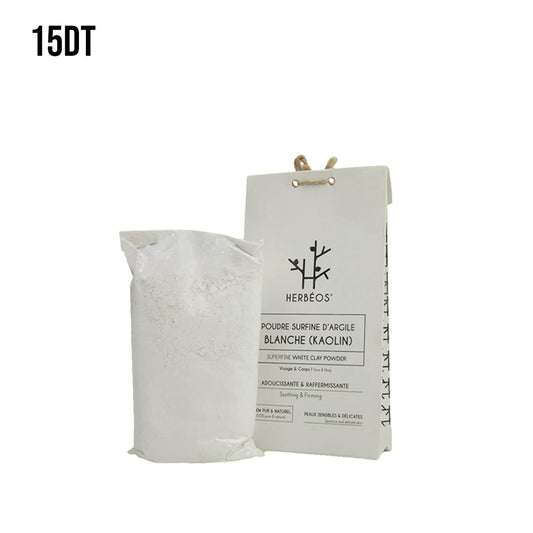 HERBÉOS™ | Argile Blanche Surfine Pour Peaux Sensibles 100 gr