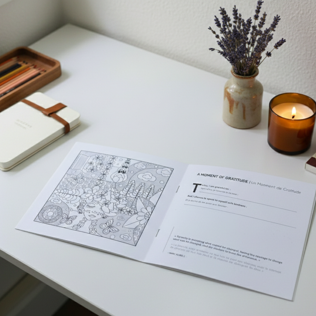 HERBÉOS™ | Livre de coloriage Art-thérapie