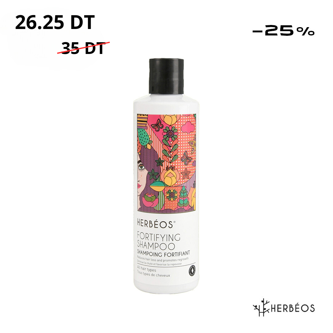 HERBÉOS™ |  Shampoing Fortifiant Anti-Chute 250 ml