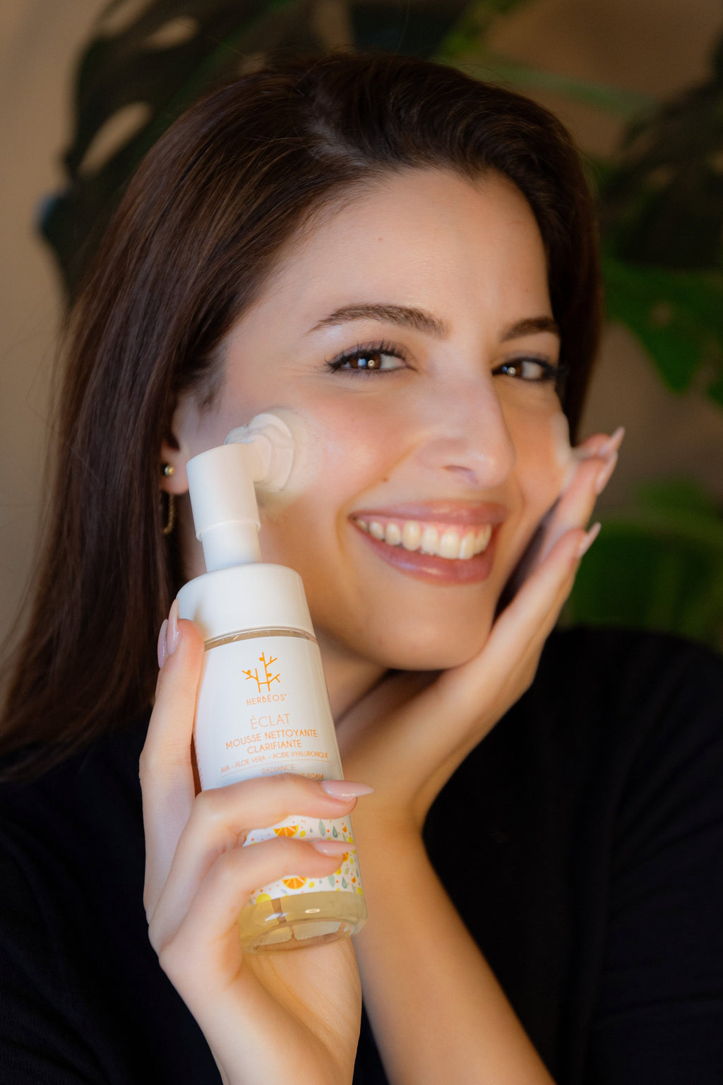 HERBÉOS™ | Mousse Nettoyante Clarifiante Éclat 170 ml