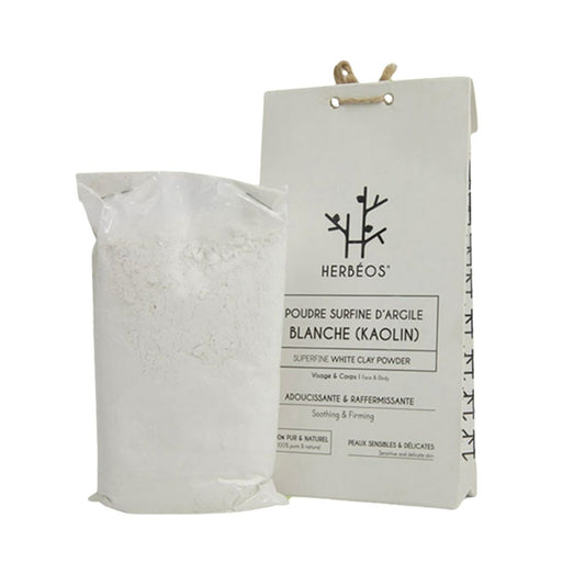 HERBÉOS™ | Argile Blanche Surfine Pour Peaux Sensibles 100 gr