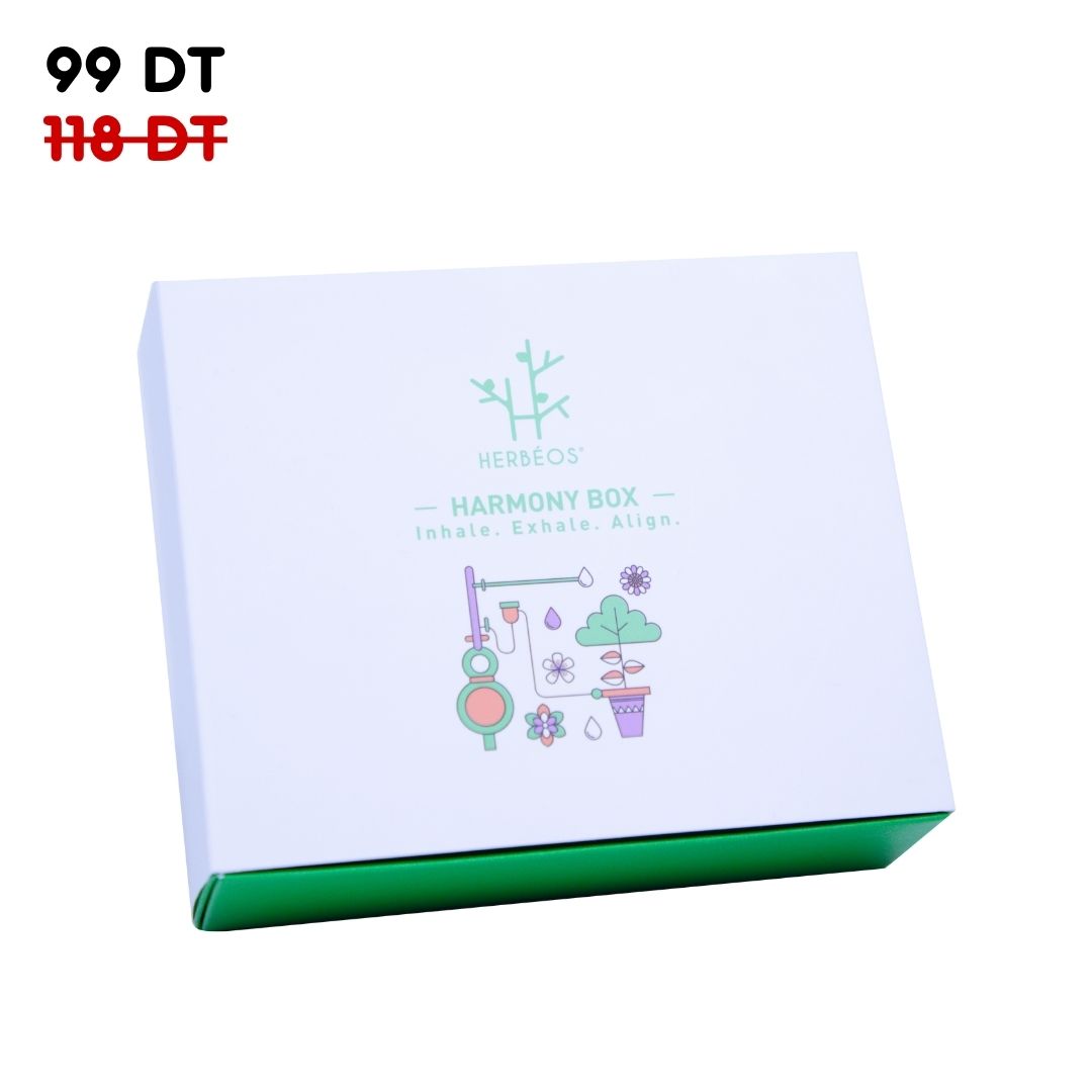 HERBÉOS™ | Coffret Cadeau "Harmony Box" Aromathérapie