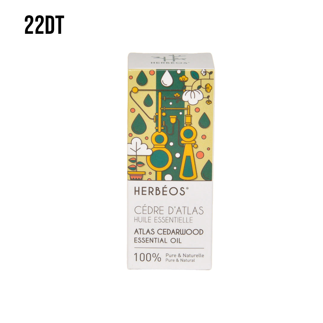 HERBÉOS™ | Huile Essentielle De Cèdre d'Atlas 5 ml