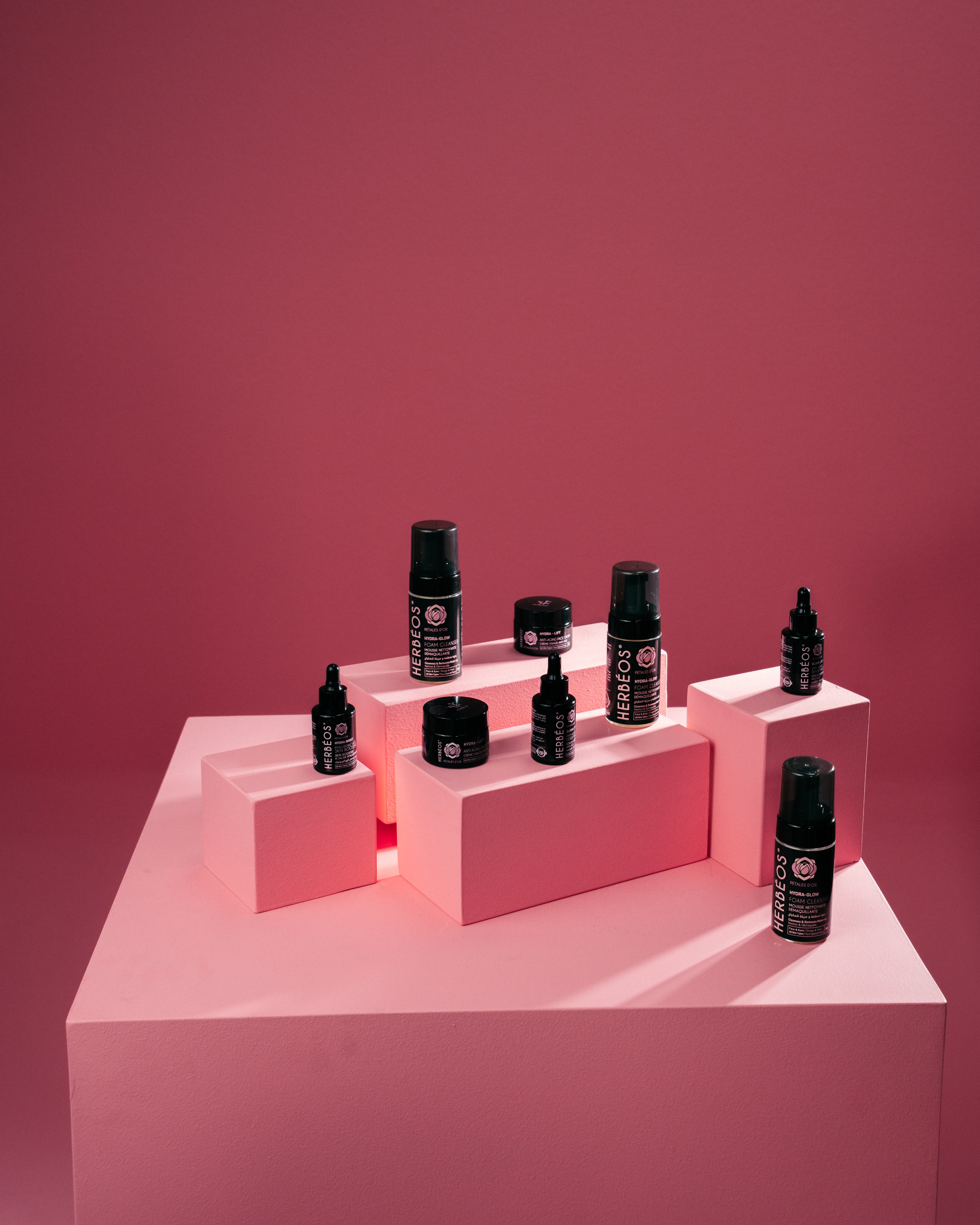 HERBÉOS™ | Kit Pétales d’Or – Rituel Visage Anti-Âge & Éclat