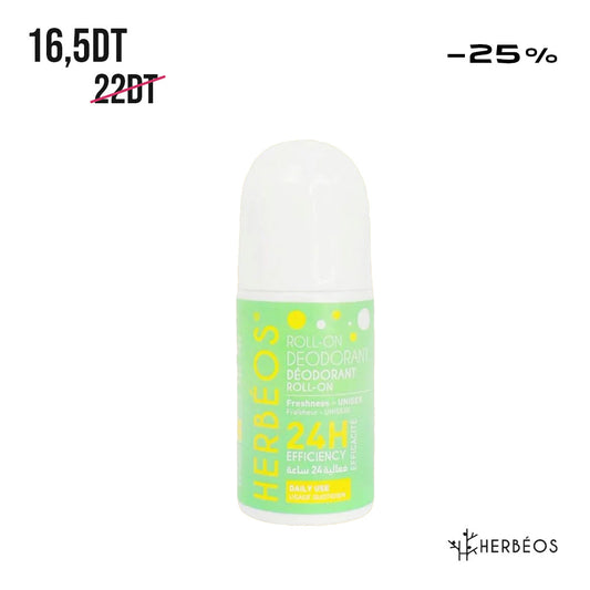 HERBÉOS™ |  Déodorant roll-on unisex 50 ml