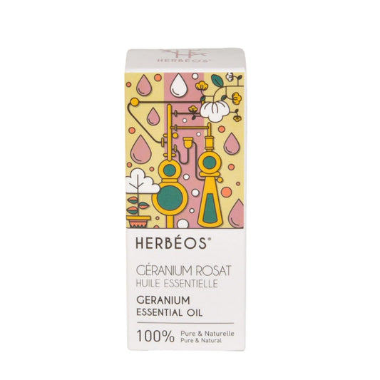 HERBÉOS™ | Huile Essentielle De Géranium 5 ml