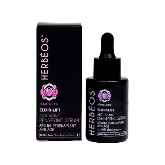 HERBÉOS™ | Elixir Lift – Sérum Redensifiant Anti-Âge Pétales d'Or 30 ml