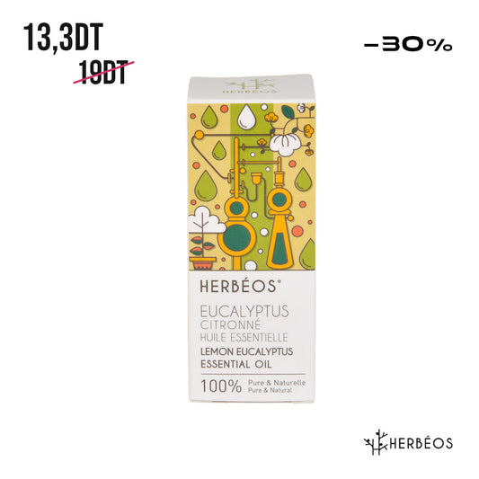 HERBÉOS™ | Huile Essentielle d'Eucalyptus Citronnée 5 ml