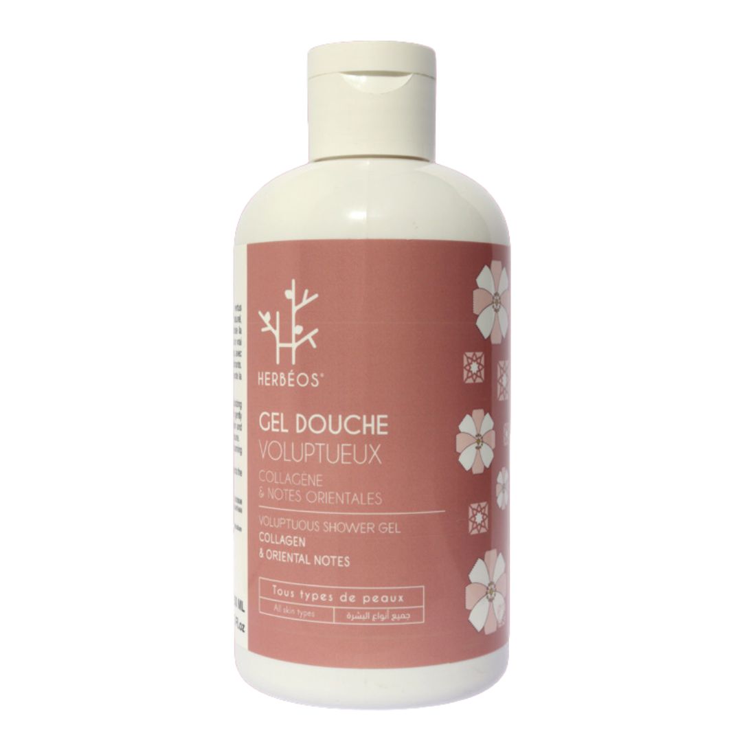 HERBÉOS™ | Gel Douche Voluptueux Collagène & Notes Orientales 250 ml