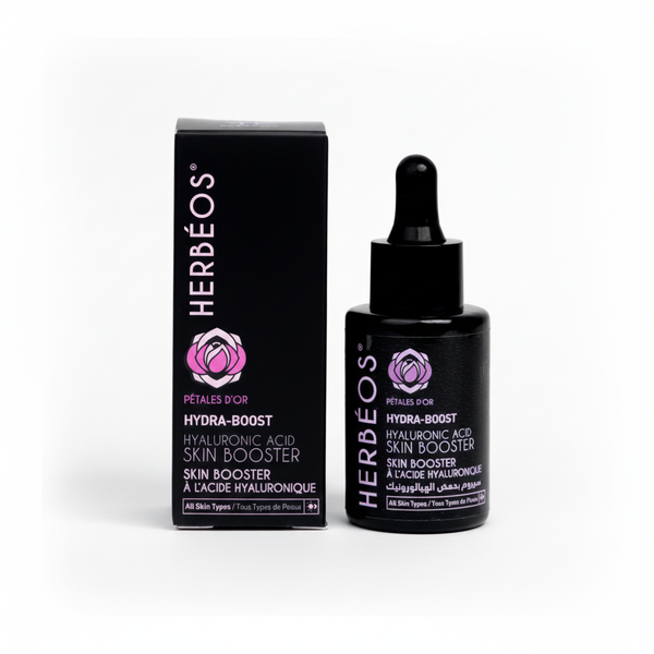Hydra-Boost – Skin Booster à l’Acide Hyaluronique Pétales d'Or 30 ml