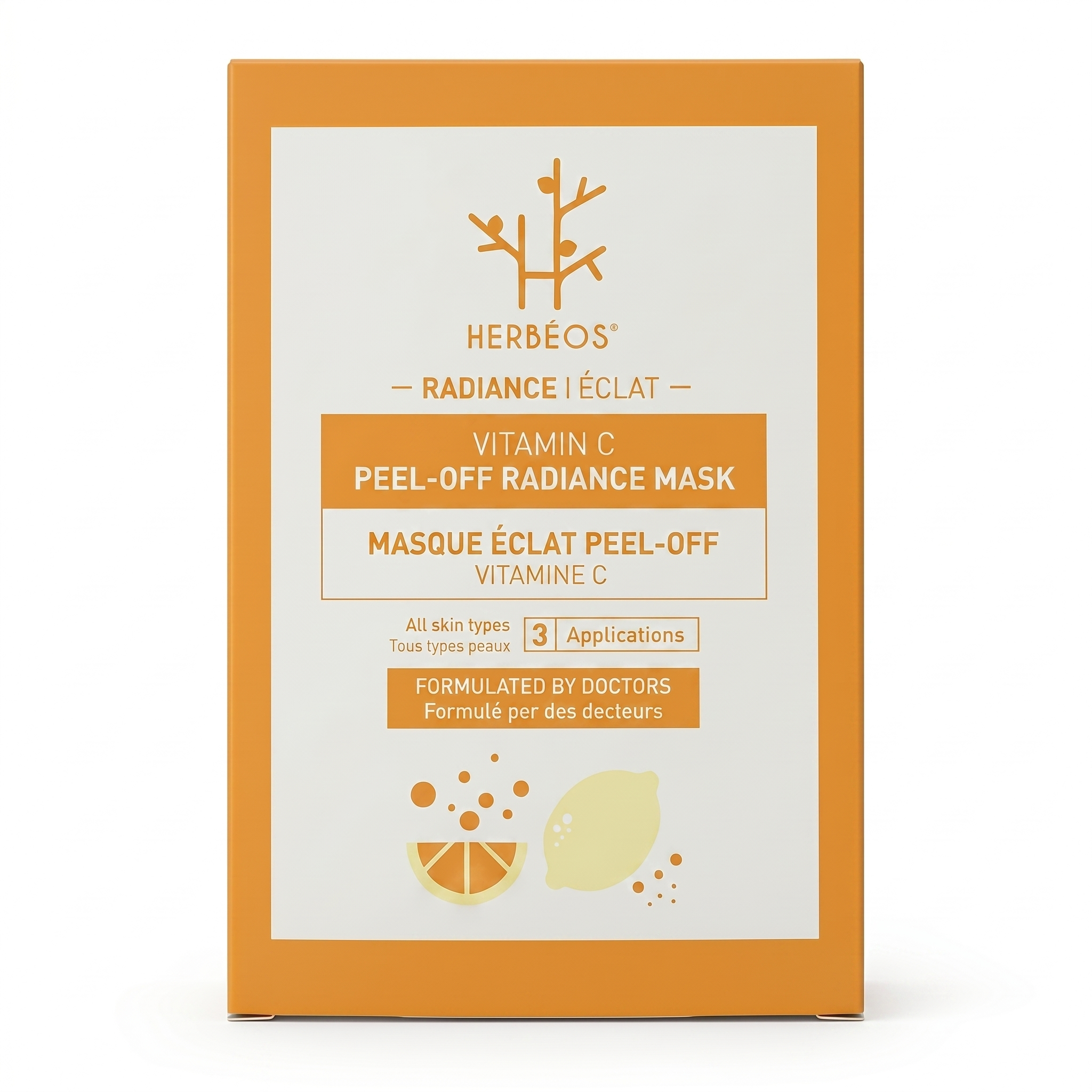 HERBÉOS™ | Masque Peel Off Éclat Vitamine C