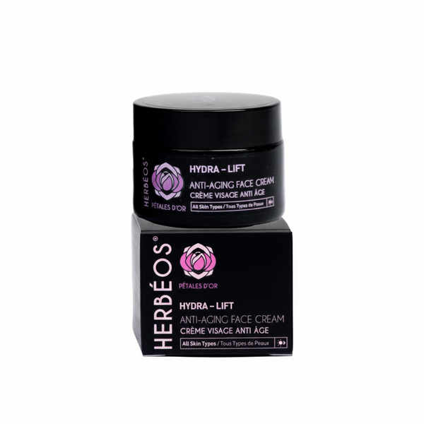 Hydra Lift – Crème Visage Anti-Âge Pétales d'Or 50 ml