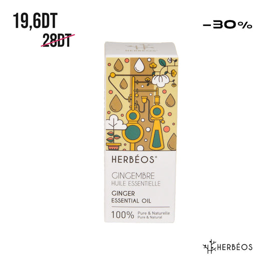 HERBÉOS™ | Huile Essentielle De Gingembre 5 ml