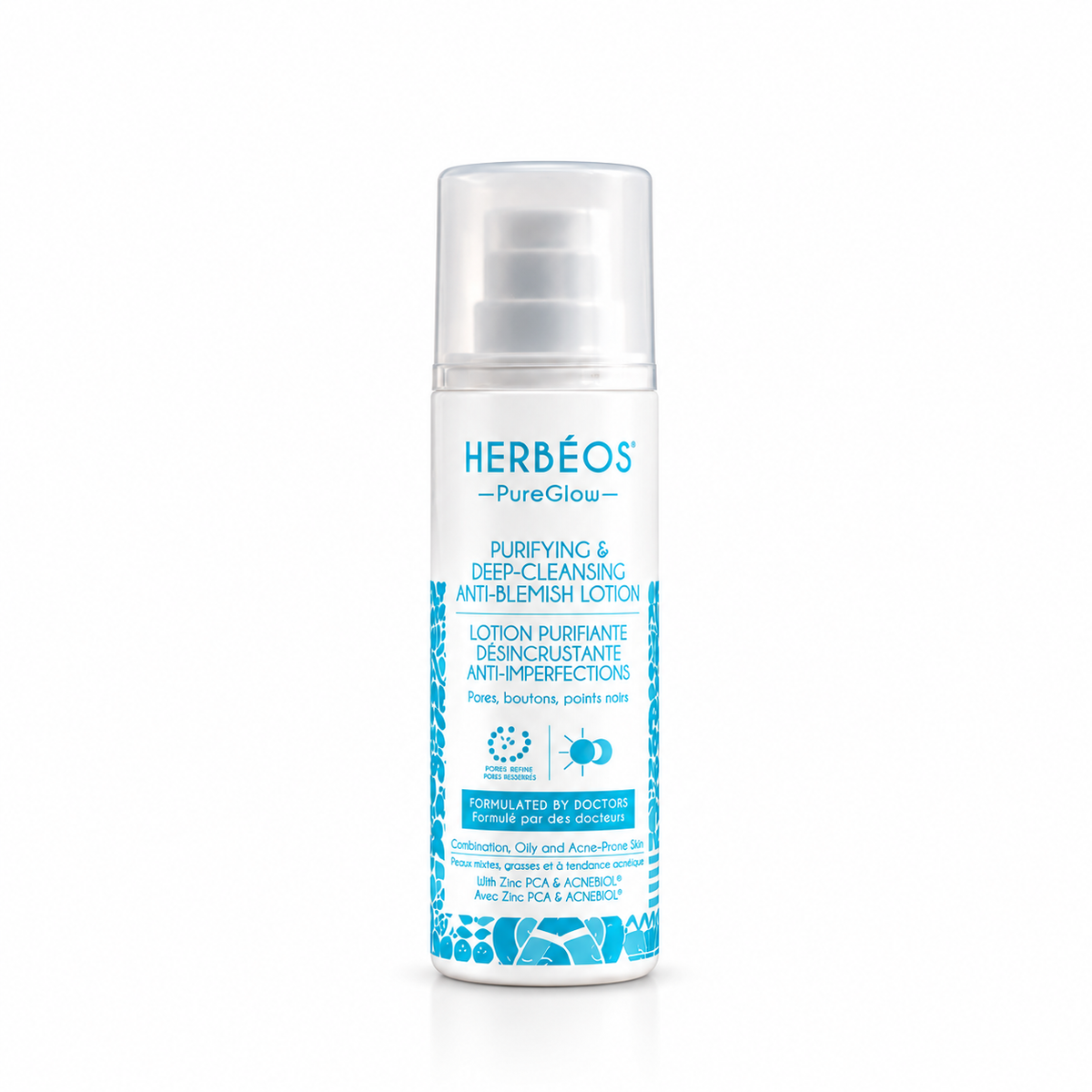 HERBÉOS™ | Lotion purifiante désincrustante anti-imperfections 170 ml Pure Glow