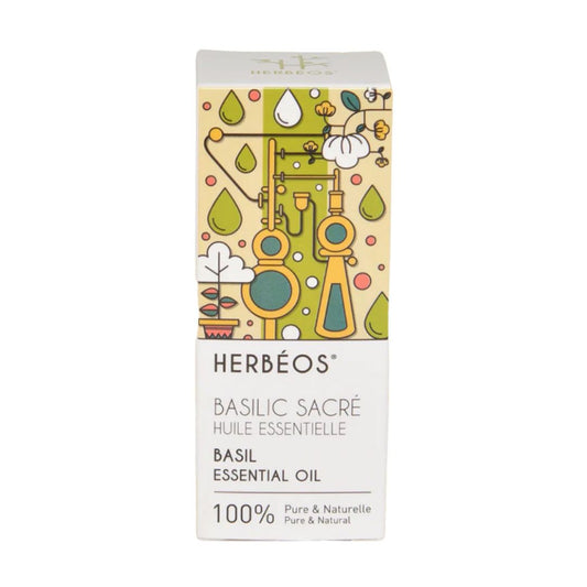 HERBÉOS™ | Huile Essentielle De Basilic Sacré 5 ml