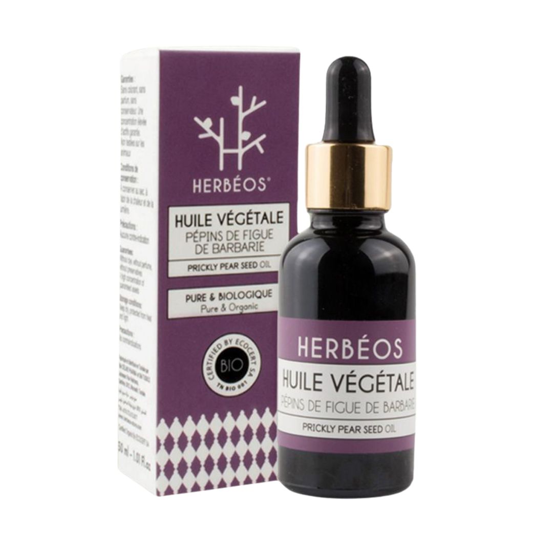 HERBÉOS™ | Huile De Pépins De Figue De Barbarie Bio 30 ml