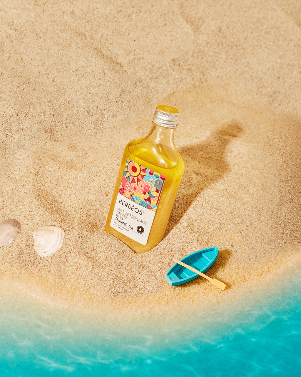 HERBÉOS™ | Huile de bronzage nacrée 100 ml