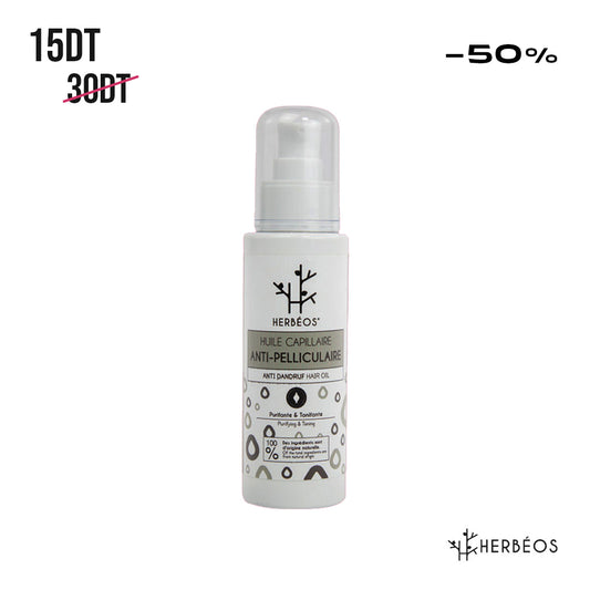 HERBÉOS™ | Huile Capillaire Anti-Pelliculaire 100 ml