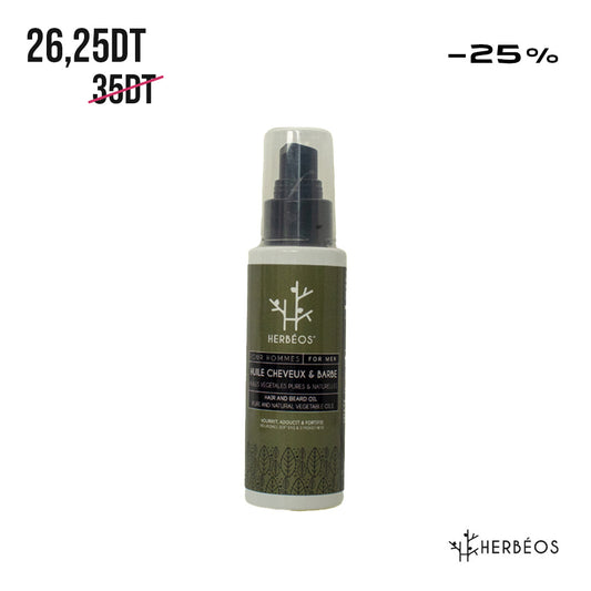 HERBÉOS™ | Huile Pour Cheveux & Barbe (2 en 1) 100 ml