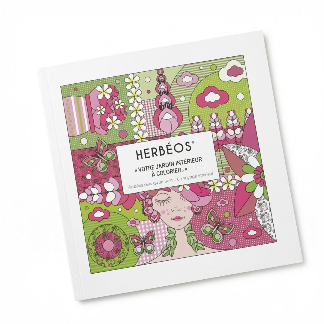 HERBÉOS™ | Livre de coloriage Art-thérapie