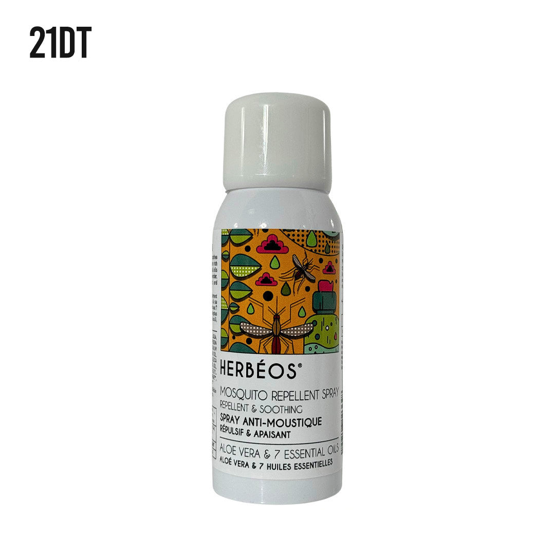 HERBÉOS™ | Spray Anti Moustique Corps Répulsif Apaisant 100 ml