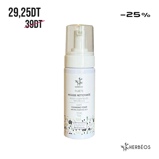 HERBÉOS™ | Mousse Nettoyante Pureté Anti-acné 170 ml