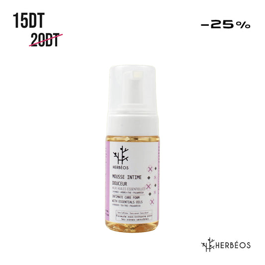 HERBÉOS™ | Mousse Intime Éclaircissante 120 ml