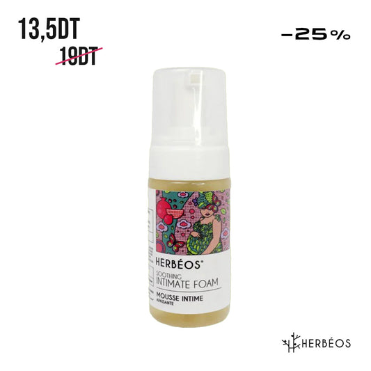 HERBÉOS™ | Mousse Intime Apaisante [Femmes Enceintes & Allaitante] 120 ml