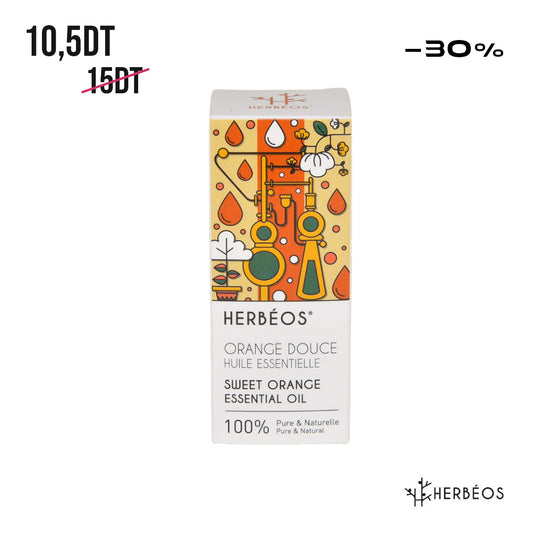 HERBÉOS™ | Huile Essentielle d'Orange Douce 5 ml