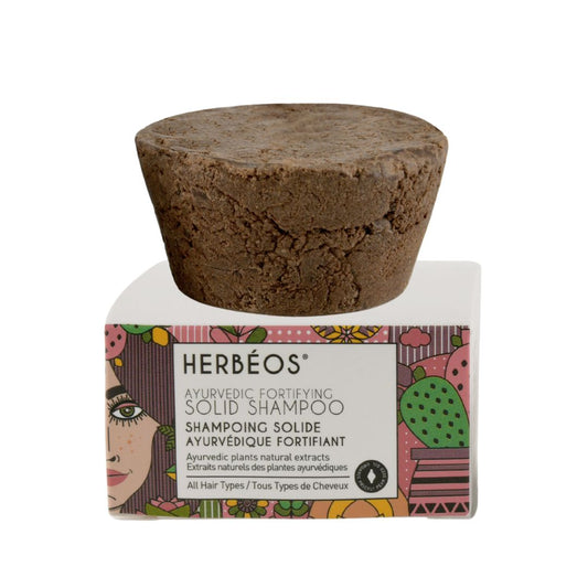 HERBÉOS™ |  Shampoing Solide Ayurvédique Fortifiant 65 gr
