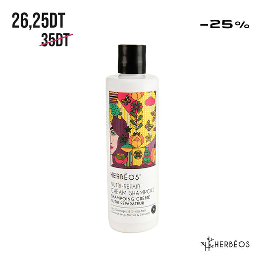 HERBÉOS™ |  Shampoing Crème Nutri Réparateur 250 ml