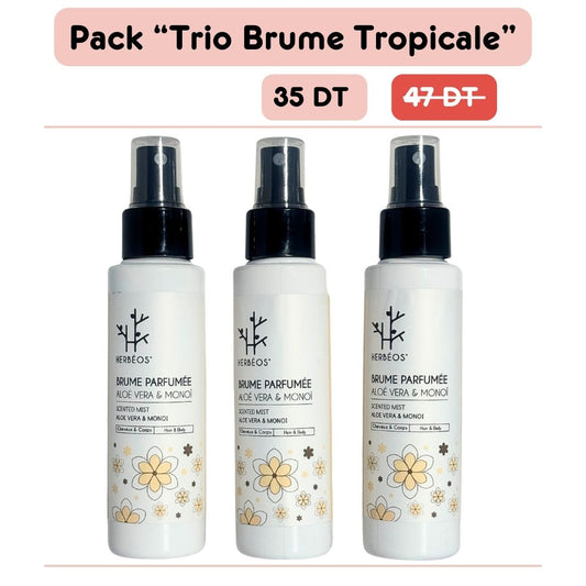 Trio Brume Tropicale Monoï