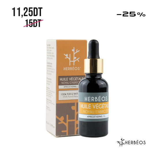 HERBÉOS™ | Huile De Noyaux d'Abricot 30 ml