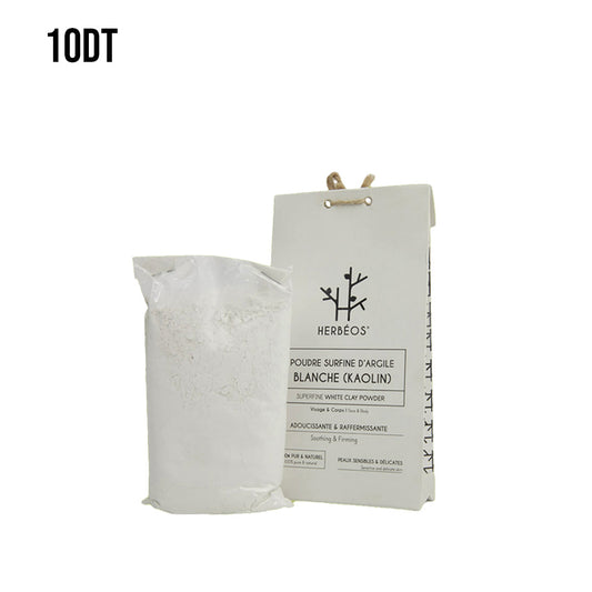 HERBÉOS™ | Argile Blanche Surfine Pour Peaux Sensibles 100 gr