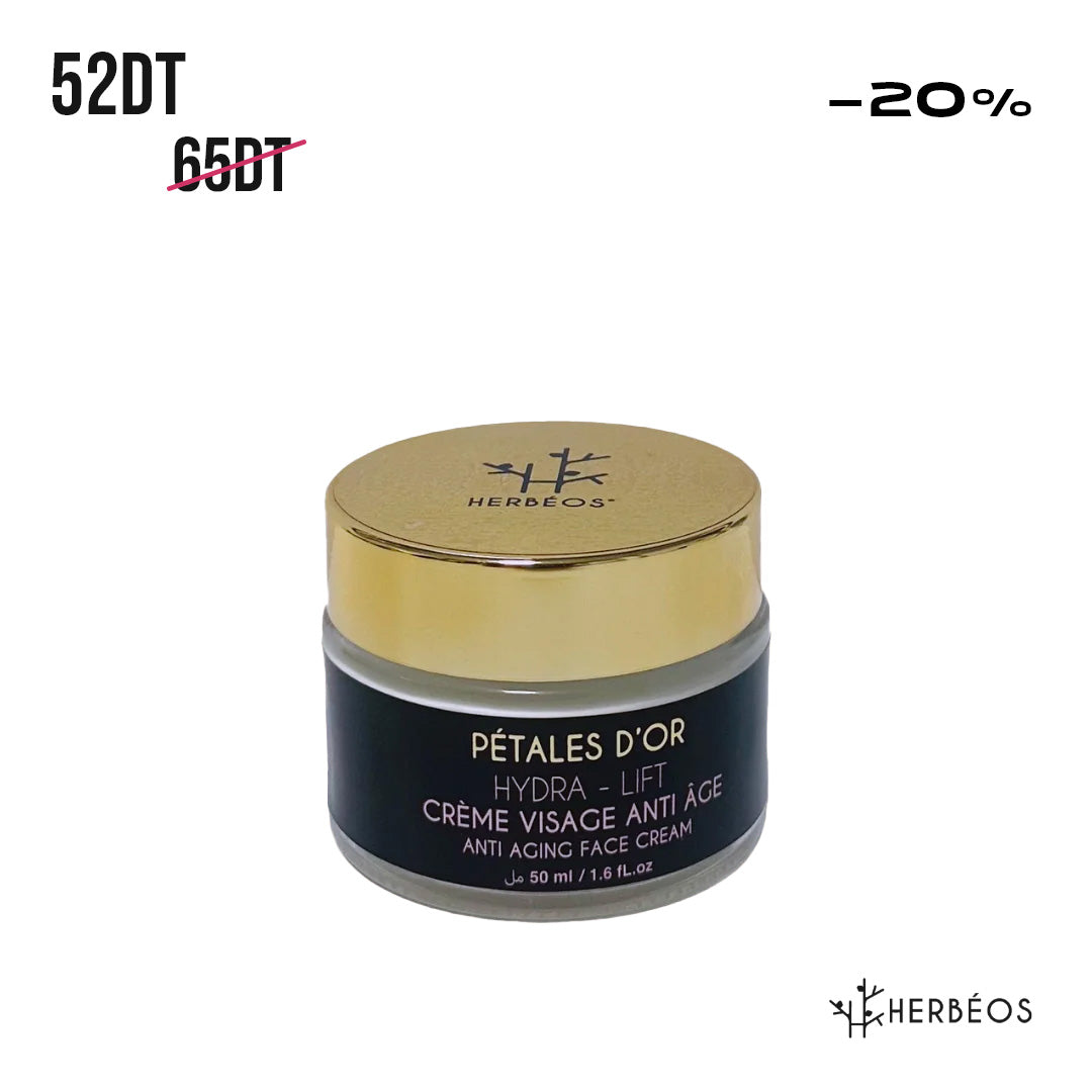 HERBÉOS™ | Crème Hydra Lift - Peaux Mixtes et Grasses 50 ml