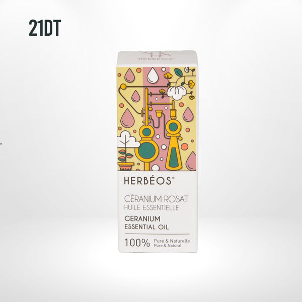 HERBÉOS™ | Huile Essentielle De Géranium 5 ml