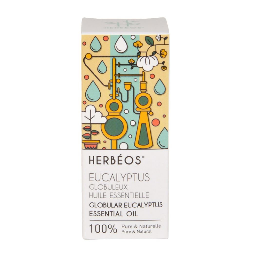Étui d'Huile Essentielle d'Eucalyptus Globuleux Herbéos 5 ml