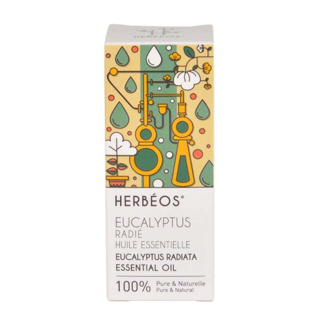 Étui d'Huile Essentielle d'Eucalyptus Radié Herbéos 5 ml